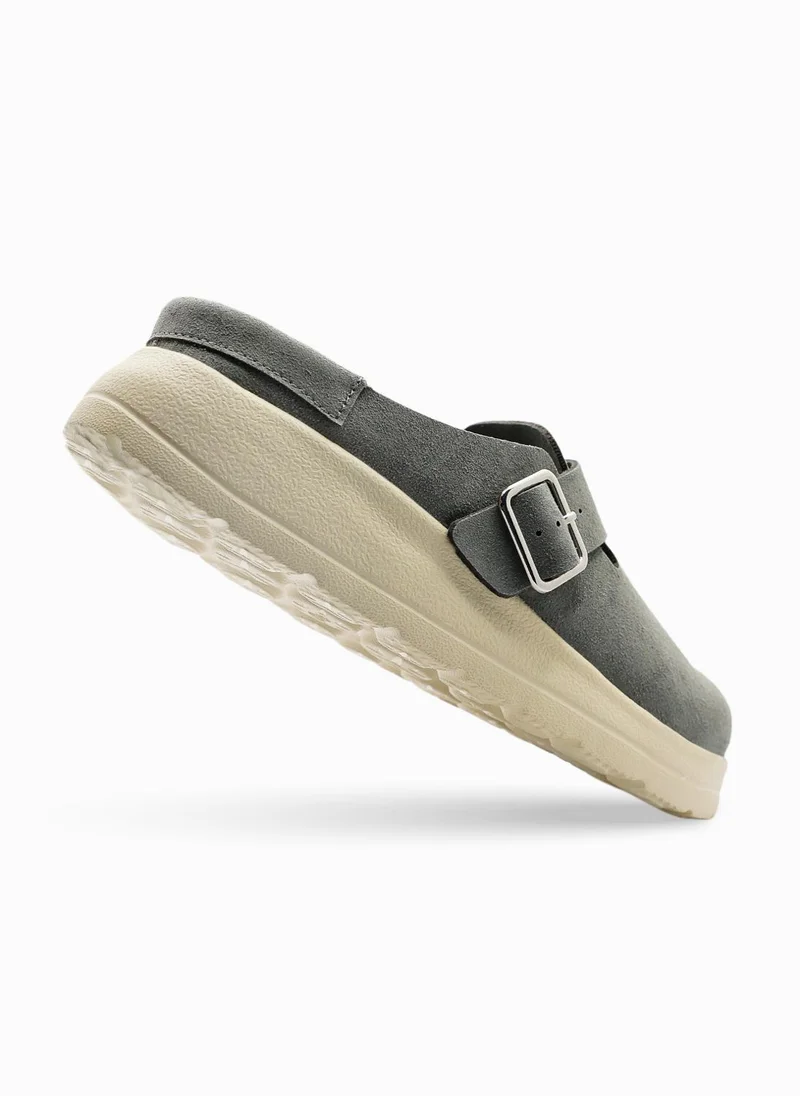 DUOZOULU  Liber Synthetic Suede Clog  | Best Price UAE